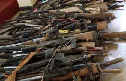 Nigerian Police Uncovers Illegal Gun Producing Factory Mediaage NG Lagos - Mediaage NG News - The Nigerian police has uncovered a blacksmith's factory producing illegal firearms in Lagos.