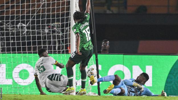 AFCON 2023: Nigeria Clicking Into Gear With Lookman's Double Over Cameroon Mediaage NG The Super Eagles of Nigeria on Saturday reached the quarter-finals of the 2023 Africa Cup of Nations after Ademola Lookman scored twice in an impressive display to beat a disjointed indomitable lions of Cameroon 2-0.