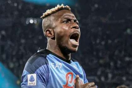 Nigerian Double As Victor Osimhen Wins Best African Male Player Mediaage NG Nigeria's Victor Osimhen was on Monday crowned the 2023 African Footballer of the Year at the Confederation of African Football (Caf) awards ceremony in Marrakesh, ending the West African nation's 24 year wait for the crown.