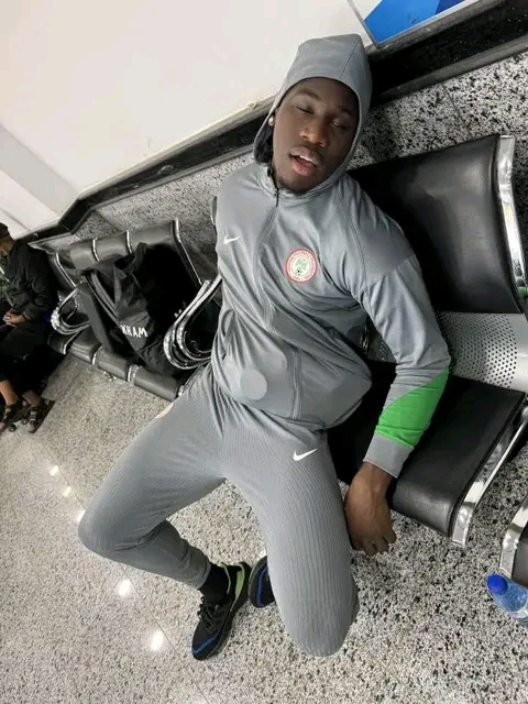Photos of Members of Nigeria's Football Men's National Team Stranded In Libya Mediaage NG Heartbreaking photos of Nigeria's Super Eagles players stranded at the Libyan Airport. They are due to complete the double header against the Libyan Mediterranean Knights. Nigeria won the first of it 1:0 at the Godswill Akpabio Stadium, Uyo.