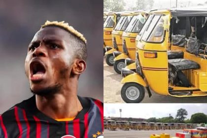 Osimhen Makes Donation to 'Suffering Nigerians' Mediaage NG Super Eagles forward, Victor Osimhen has made donations of bags of rice to suffering Nigerians who cannot afford such for Christmas celebration.