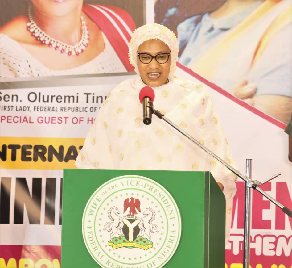 Nigeria's First Lady Calls for Collaborative Efforts In Support for Women in Mining Industry Mediaage NG Nigeria's First Lady, Sen. Oluremi Tinubu has urged women to work together and support one another, be of encouragement to guide and inspire more women to take advantage of the mining industry to better their lives, and in line with the Renewed Hope Agenda of President Bola Ahmed Tinubu.