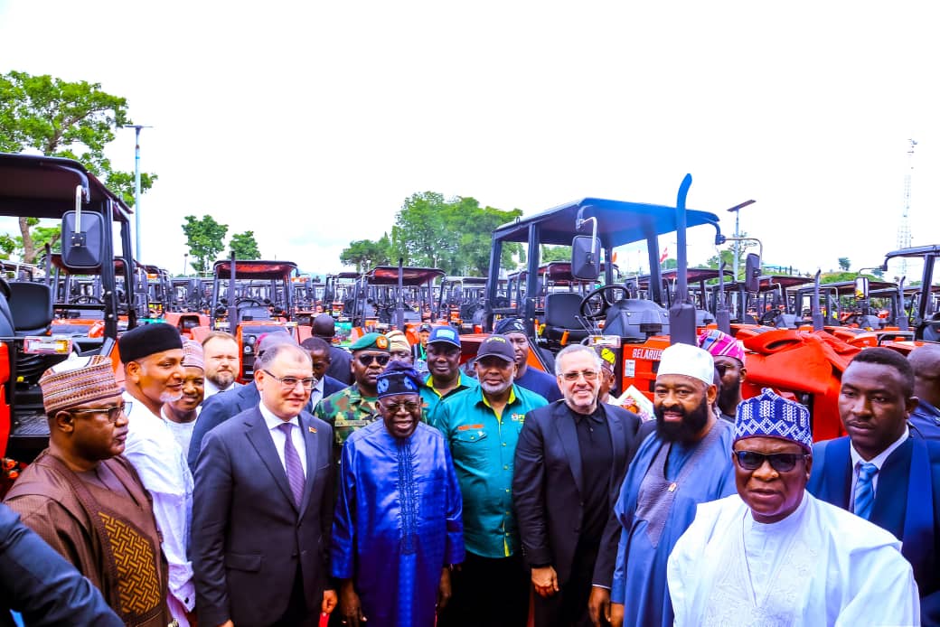 Nigeria Committed To Revolutionise Agricultural Sector - President Tinubu Mediaage NG The Nigerian government is committed to revolutionise the agriculture sector, achieve food sovereignty, boost farming productivity and ensure food and nutrition security.