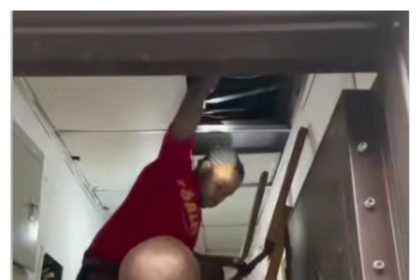 Hacker Spent Night In Bank Toilet To Hack System Mediaage NG A young man was on Wednesday caught in a bank in Nigeria's south eastern state of Imo,after allegedly hiding overnight in the bank’s toilet in a bid to hack into its computer systems.