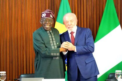 Tinubu’s Visit Marks Restart of Nigeria-Brazil Relations — Lula Mediaage NG President of South American nation, Brazil, Luiz Inácio Lula da Silva has described the visit of Nigeria's President, Bola Tinubu, as a "restart of Nigeria-Brazil relationship".