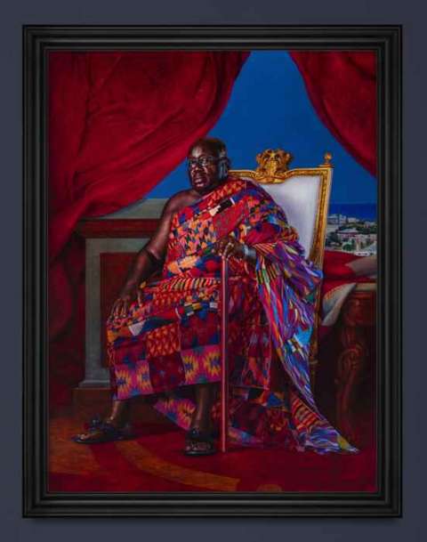 Nigerian Artist Shows Paintings Of African Leaders Mediaage NG United States - An artist, Kehinde Wiley has done some paintings of African's past and present leaders, just like he did for then United States president, Barack Obama in 2018, which shot him to fame as the first African-American artist to officially do a painting of a US president.