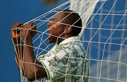 Google Honours Late Nigerian Football Star Yekini Mediaage NG Google has honoured the late Nigerian footballer Rashidi Yekini with a doodle on what would have been his 60th birthday.