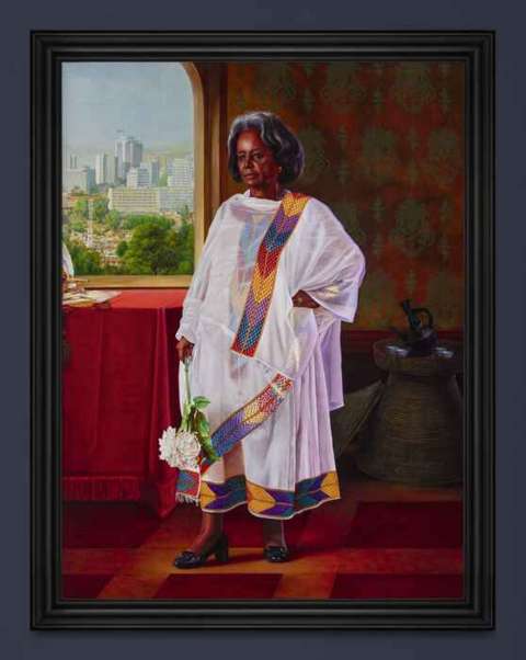 Nigerian Artist Shows Paintings Of African Leaders Mediaage NG United States - An artist, Kehinde Wiley has done some paintings of African's past and present leaders, just like he did for then United States president, Barack Obama in 2018, which shot him to fame as the first African-American artist to officially do a painting of a US president.