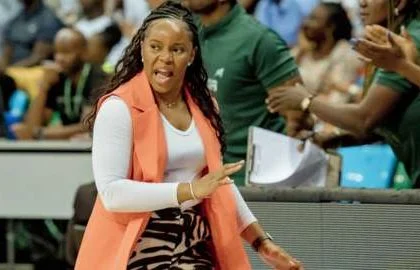 Nigeria's Female Coach Makes History With Afrobasket Triumph Mediaage NG Kigali - August 06 (Mediaage NG News) - Nigeria's Rena Wakama has become the first women's basketball coach to lead a team to victory in a female AfroBasket championship final.