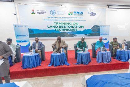 FAO Trains ACReSAL Technical Team On Landscape Restoration Techniques Mediaage NG The Food and Agricultural Organization of United Nations (FAO) today began a six-day training on Landscape restoration for the Agro-Climate Resilience in Semi-Arid Landscapes (ACReSAL) Project technical officers across the Project participating states.