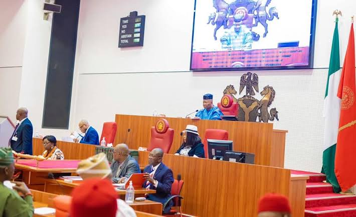 You Can't Choose Minority Leaders For Us, LP Senators Tell Akpabio Mediaage NG Abuja, Nigeria - Mediaage NG News - There was a rowdy session Tuesday, as senators under the Labour Party opposed the emergence of Senators Abba Moro and Osita Ngwu as Minority Leader and Minority respectively.